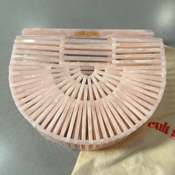 Cult Gaia Pink Acrylic Ark Bag - Picture 3 of 4